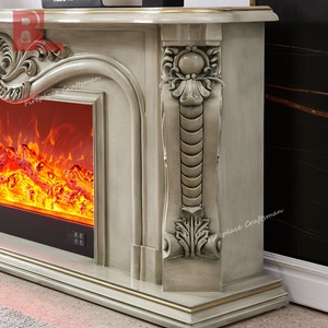 [ Direct Usine ] <span class=keywords><strong>Cheminée</strong></span> Électrique Moderne Britannique Grande Taille Effet Bois avec Manteau <span class=keywords><strong>de</strong></span> <span class=keywords><strong>Cheminée</strong></span> 325S-F6 - Product Image 4