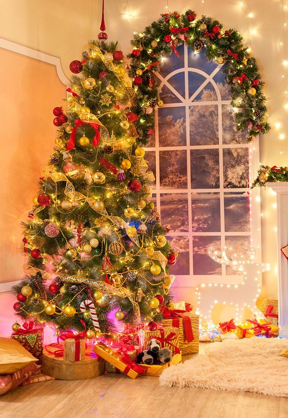 Arbre de Noël personnalisable modèle 10