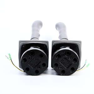 Conjunto de Joystick Universal DHR Gris, Válvula Hidráulica para Excavadoras 2420-9517 31N6-20200/25200/26200 - Product Image 3
