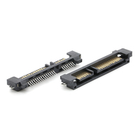 Conector de Soldadura Macho SATA de 22 Pines (7+15P) para Montaje en Superficie
