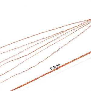 Iridescent 6 Strand <b>Braided</b> <b>Cord</b> Large Roll For Necklace Making Jewelry Findings Pet Material Oil Dripping Process Yiwu Origin - Product Image 2