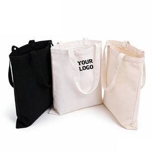 Regalos Promocionales, Bolsas de Compras de Lona Gruesa Personalizadas con Logotipo Impreso, Bolsas de Diseño con Logotipos - Product Image 1