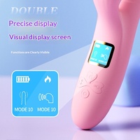 Masseur vibrant pour femmes, machine à pénétration, baguette de massage, recharge USB, contrôle par bouton, étanche IPX6, vente en gros pour adultes
