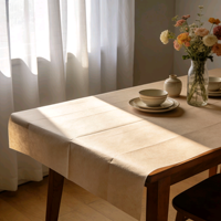 Tissu non tissé laminé dégradable pour nappe, matière première résistante à la déchirure, tissu non tissé en PP spunbond pour usage domestique