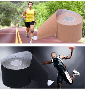 Support de <span class=keywords><strong>genou</strong></span> en coton de marque privée avec bande élastique de kinésiologie sportive pour la protection des ports - Product Image 6