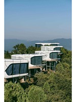 Vente en gros usine : Nouvelle maison conteneur préfabriquée pour camping, capsule spatiale, démontable, modulaire, transportable, personnalisable