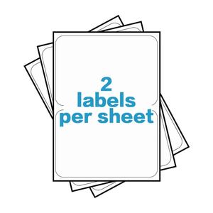 Etiquetas Autoadhesivas A4 para Impresión, Etiquetas A4 para Impresoras de Inyección de Tinta y Láser - Product Image 2