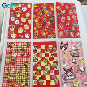 Sobres Rojos Personalizados con Dibujos Animados Originales para el Año Nuevo Chino 2026, Hongbao de <span class=keywords><strong>Dinero</strong></span> de la Suerte para Niños - Product Image 1