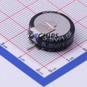 Supercondensateur WTC5V51F0Z-0719V-85, composant traversant (THT), condensateur 1F -20%~+80% 5.5V 20uA@24hrs - Product Image 1