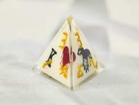 Jeu de dés multicolores en résine pour D&D et jeux de rôle de table, avec des chiffres clairs et un lancer équilibré