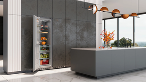 ثلاجة متكاملة بالكامل بسعة 528 لتر مع درج وثلاجة بابين متجاورين بسعة 528 لتر - Product Image 6