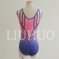 Justaucorps de gymnastique LIUHUO pour filles, en spandex, pour adultes, filles, violet, rose, spandex, costume de compétition de danse