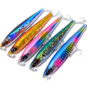 Señuelo de pesca Pin Tail Sawara Minnow, de hundimiento pesado, de ABS, duro, para pesca en agua salada, señuelo de lanzado para lubina, pesca en barco, fabricante OEM - Product Image 4