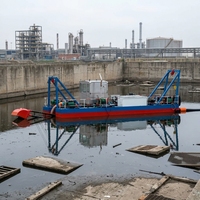 YSJSD200 (6 pouces) Bateau de dragage pour le traitement des eaux usées, petit dragueur à aspiration en vente