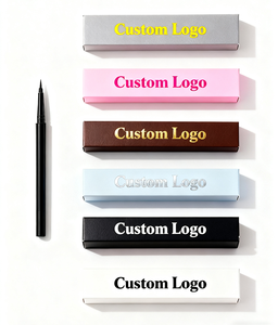 Lilywild líquido OEM Etiqueta Privada delineador de ojos pluma punta fina pigmento mate delineador de ojos lápiz negro líquido delineador de ojos a prueba de agua - Product Image 3