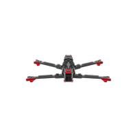 IFlight SH CineLR 7 Frame 7 pouces Kit de cadre FPV Bras en fibre de carbone 6mm avec haute vitesse Compatible avec les accessoires O4 Pro FPV