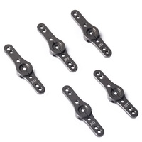 Pièces de voiture RC aluminium 25T Servo klaxon bras de direction pour camions RC voitures Buggies pièces de rechange de mise à niveau