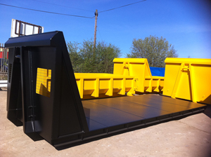 Diskon mesin perawatan limbah wadah pengangkat dan kait dapat ditumpuk tahan lama - Product Image 4