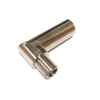 Adaptateur universel de tuyau d'échappement M18*1.5 pour réparation de phares de moteur, système d'échappement automobile 90 °   Rotule d'articulation pour la réparation de la voyant d'avertissement du moteur