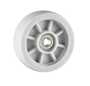 YTOP 3-Zoll-Nylonräder <span class=keywords><strong>Nylon</strong></span>-Rund rollen <span class=keywords><strong>Nylon</strong></span> Feste Mini-Rollen Maximale Belastung 130kg für Pritschen wagen - Product Image 6