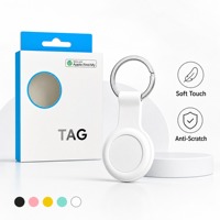Etiqueta de Rastreo GPS para Mascotas Compatible con el Sistema Antipérdida FindMy, Sin Cuota de Suscripción, Resistente al Agua IP67, Localizador de Llaves Inalámbrico