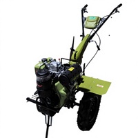 Cultivateur diesel robuste 9HP, 1350 mm, avec lames de 32 mm, pour grands champs, exportation Tanzanie, Ghana, Afrique.
