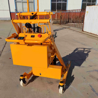 Chariot élévateur hydraulique industriel pour fûts d'huile 500KG 300KG avec bras articulé, grue de levage de fûts d'huile à batterie, chariot de manutention 1500mm