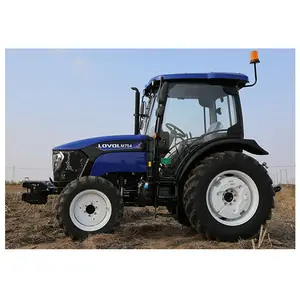 Garten traktoren Frontlader Farm Traktoren Foton Lovol 90 PS 4WD Landwirtschaft maschinen Farm Traktor