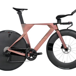 Vélo de contre-la-montre en carbone haute performance, groupe électronique 24 vitesses, roue avant 770C, frein à disque arrière, conception légère TT Vega, 9 kg - Product Image 3