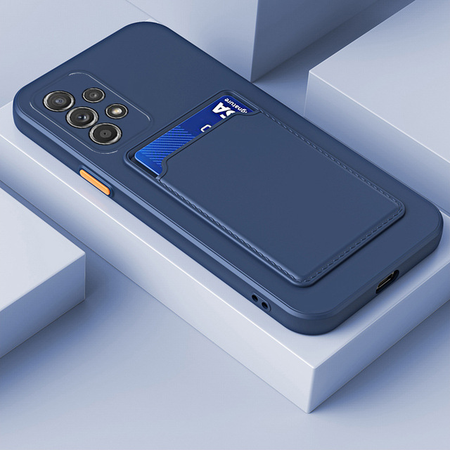 New Phone Case for Samsung A16 Wallet Card Slot TPU Protective Cover Mobile Phone Case for Samsung Galaxy A06 A16 A05 A15