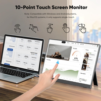 Moniteur portable pour jeux SIBOLAN 16 pouces 2.5K LCD, écran IPS, HDR 100% SRGB, haut-parleurs intégrés, nouveau, pour usage professionnel