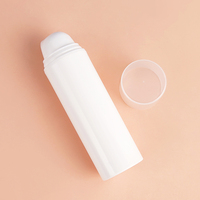 Nouveau produit, flacon en plastique PP pour lotion, flacon cosmétique en plastique sans air, conteneur cosmétique, emballages de flacons avec pompe sans air