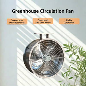 Ventilador Axial de Conducto de CA de Alta Eficiencia de 380V con Rodamiento de Bolas, OEM/ODM, Ventilación Industrial para Granjas Avícolas y Ganaderas - Product Image 3