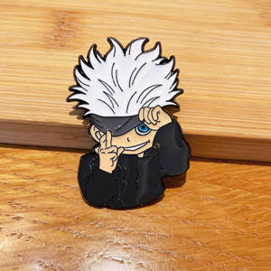 Pin de Esmalte Duro de <span class=keywords><strong>Anime</strong></span>, Pin de Metal Bonito Conmemorativo del Lanzamiento de Nuevo Producto, Pin con Logotipo Personalizado, Insignia de Solapa - Product Image 1