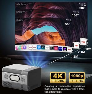 Nuevo Proyector de Cine en Casa Inteligente Android 13 con LED HD de 1080P y 600 Lúmenes, Personalizable, con Enfoque Automático - Product Image 2