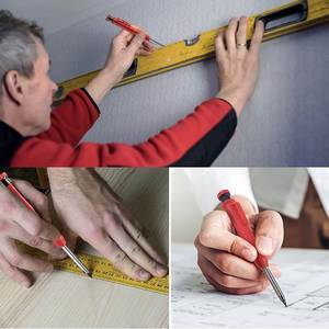 Ergonomic Carpenter Pencil Deep Hole Mechanical Marker for Woodworking Construction Architect Professional Tool - Product Image 6
