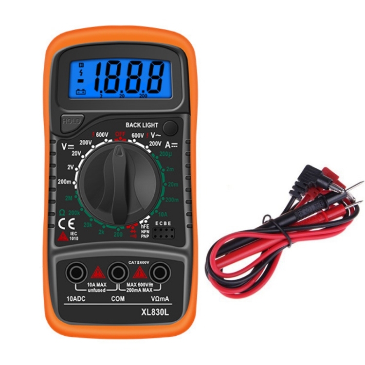 ANENG XL830L Professional Multi-Function Digital LCD Screen High-Precision Digital Multimeter