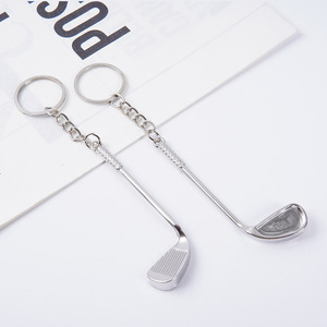 Pendentif de club de golf en alliage simili, transfrontalier, similaire aux modèles existants, cadeau pour membre de club, mini-ornement de balle - Product Image 1