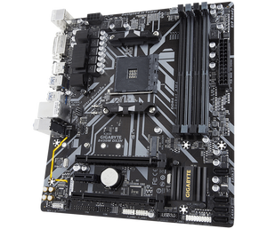 Tarjeta Madre Gigabyte <span class=keywords><strong>B450M</strong></span> <span class=keywords><strong>DS3H</strong></span> Usada para PC de Escritorio, Socket AM4, AMD 2000/3000/4000/5000, <span class=keywords><strong>M</strong></span>-ATX, DDR4, Cuatro Canales, 64GB, SATA, <span class=keywords><strong>M</strong></span>.<span class=keywords><strong>2</strong></span> - Product Image 4