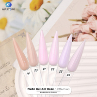 Gel de base BIAB nude sans HEMA, gel de construction, fortifiant, vernis à ongles en gel, base de construction, gel de base blanc, gel de construction pour ongles, logo personnalisé