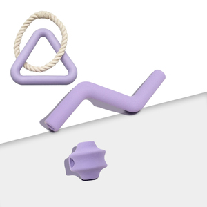 <span class=keywords><strong>Jouet</strong></span> à mâcher pour chien en caoutchouc naturel écologique, triangle, haute qualité, pour mâcheurs agressifs, tailles petites/grandes - Product Image 2