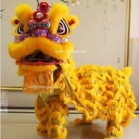 Costume de danse du lion chinois traditionnel Performance de style sud pour le modèle d'art martial Kung Fu