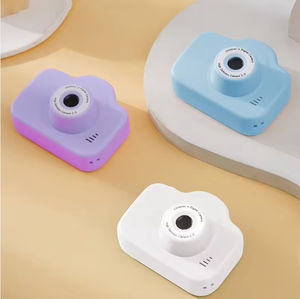 Mini caméra pour enfants, vidéo HD 1080P, zoom optique, batterie rechargeable, écran 3 pouces+, cadeau d'anniversaire pour enfants, double objectif, instantanée - Product Image 1