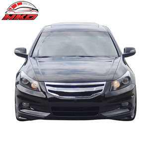 Fits For Honda Accord Sedan 11-12 4Dr OE Style 2PCS Front Bumper <b>Lip</b> <b>Splitters</b> PU High Quality Exterior Accessory - Product Image 2