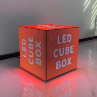 Display a Cubo LED per Interni/Esterni, Schermo Pubblicitario 3D (Modulare) |   Vendita al Dettaglio/Esposizione |   Installazione Personalizzata)