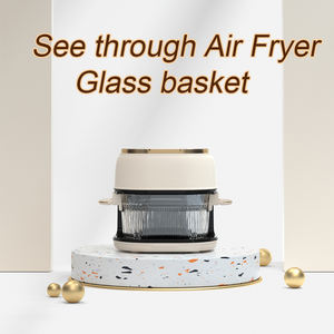 Nouveau style de friteuse numérique en verre 4L 5L 6L 8L Selon les consommateurs, meilleure friteuse à air intelligente sans huile - Product Image 4