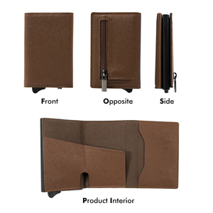 Casekey Vintage PU Men's Smart <b>Wallet</b> & Card <b>Holder</b> with 4-6 Cards Capacity - Product Image 5