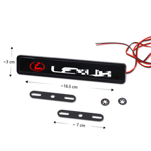 ไฟ LED สำหรับกระจังหน้ารถยนต์ ไฟโลโก้รถยนต์ LED ตราสัญลักษณ์กระจังหน้า ไฟ LED สำหรับ Mercedes-Benz, Honda, Audi - Product Image 6