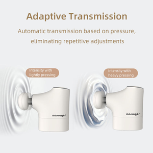 Pistola de Masaje Compacta TAHATH con 4 Cabezales de Masaje, Masajeador Muscular de Tejido Profundo, Control Remoto Inalámbrico para el Dolor Corporal Completo - Product Image 5