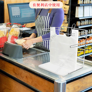 Expositor de camisetas de acero al carbono 39X32.8X40HCM para restaurantes de comida rápida, supermercados y mostradores de pago. - Product Image 3